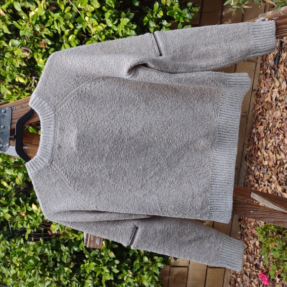 Between You & Me Tan Raglan Sleeve Sweater M - Picture 8 of 9
